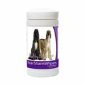Pamperedpets Afghan Hound Tear Stain Wipes PA3487156